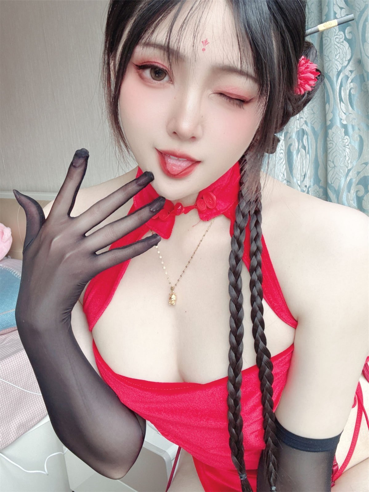 Natsuko夏夏子 龙年新春自摄-第1章-图片15